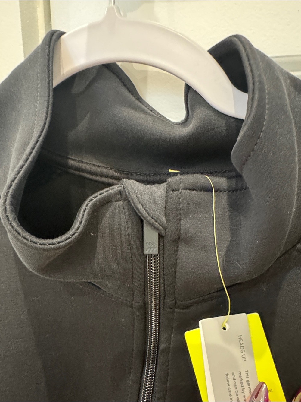 All in Motion • Black NWT Sandwash Full Zip Jacket (discontinued style) - Picture 7 of 9